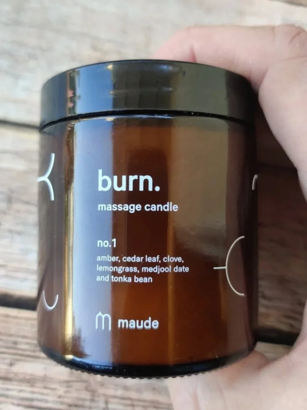 Maude Burn Massage Candle No. 1